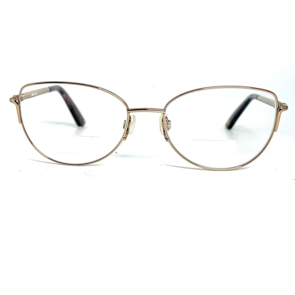 Anne Klein AK5085 Rose Gold Cat Eye Eyeglass Frames 51-16-135